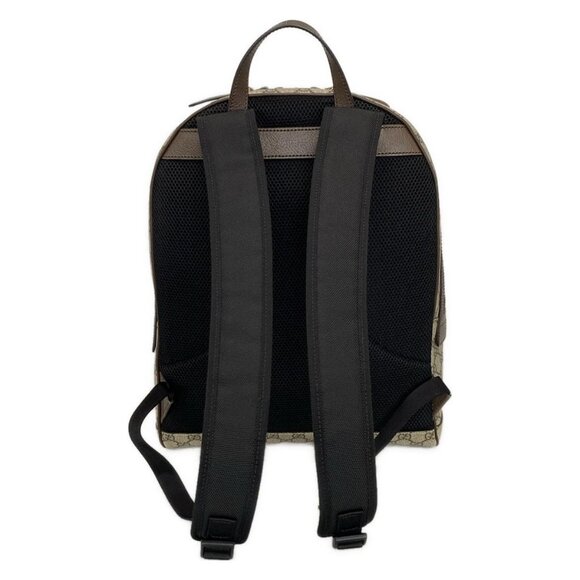 Auth GUCCI GG Supreme/Sherry/Animalier 442892 Beige Dark Brown Multi Leather - Picture 2 of 16